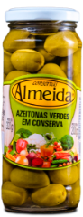 Azeitonas verdes em conserva - 200g