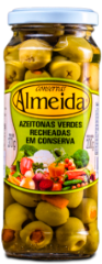 Azeitonas verdes recheadas - 200g