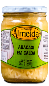 Abacaxi em calda - 350g