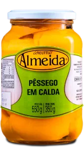 Pêssego em calda - 350g