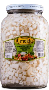 Palmito pupunha picado - 1,8kg
