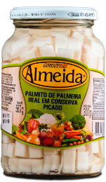 Palmito de palmeira real picado - 300g