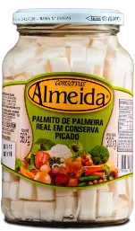 Palmito de palmeira real picado - 300g