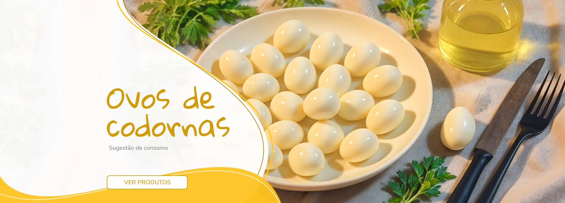 Ovos de codorna