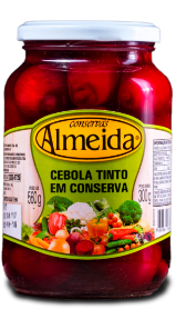 Cebola tinto em conserva - 300g