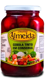 Cebola tinto em conserva - 300g