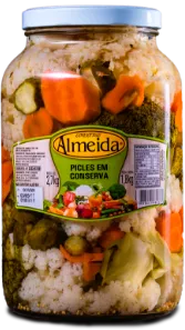 vegetais em conserva - 1,8kg